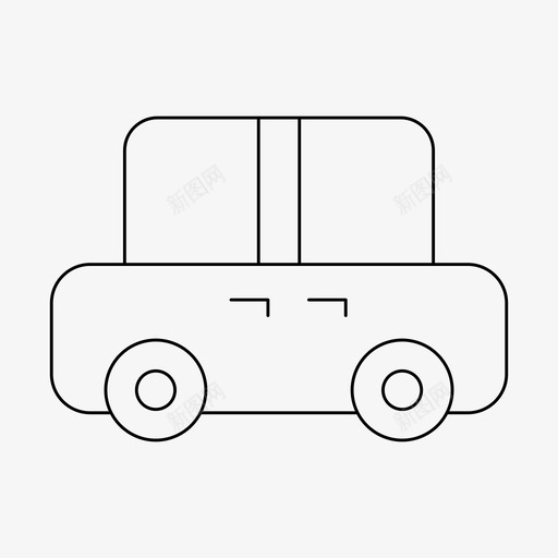 汽车驾驶快速svg_新图网 https://ixintu.com 汽车 驾驶 快速 运输 运输车 车辆 基本 图标 细线