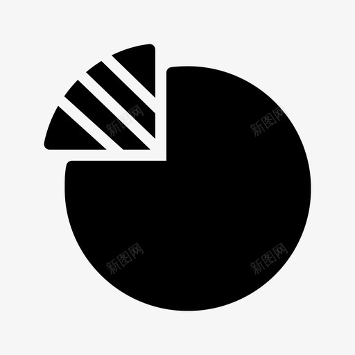 图图表饼图svg_新图网 https://ixintu.com 图表 饼图 报告表 统计 商业 像素 字形