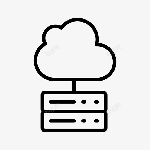 在线服务器云数据库svg_新图网 https://ixintu.com 在线 在线服务 服务器 数据库 存储 大数 数据线