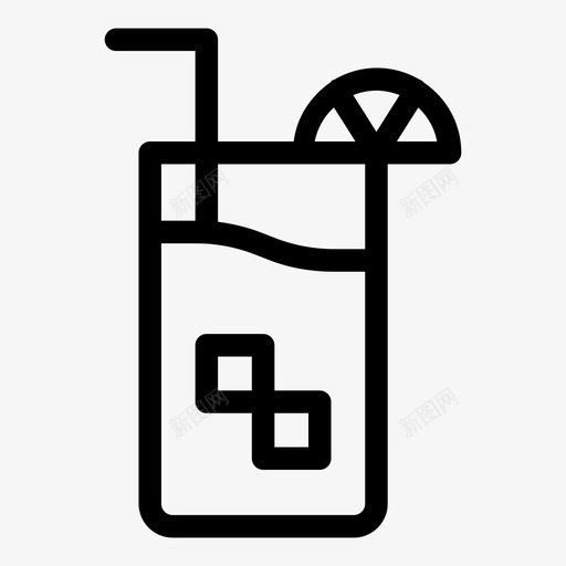 橙汁饮料提神svg_新图网 https://ixintu.com 橙汁 饮料 提神 夏天