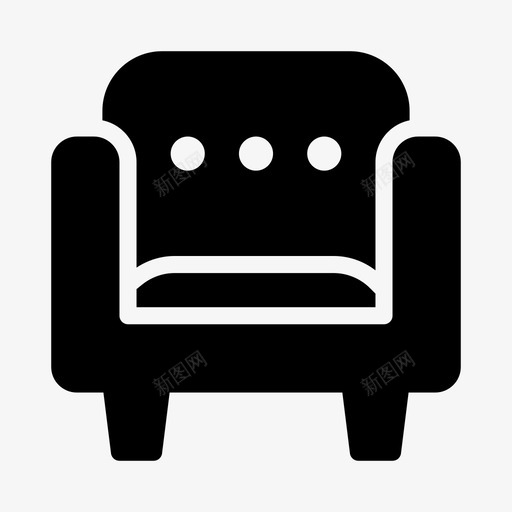 沙发室内房间svg_新图网 https://ixintu.com 沙发 室内 房间 座椅 酒店 酒店服 服务 线条 标志 标志符 符号