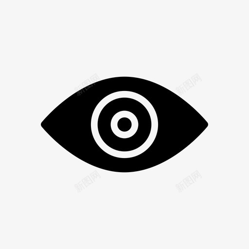 眼睛检查镜头svg_新图网 https://ixintu.com 眼睛 检查 镜头 医疗 视网膜 视图 医生 专家 线条 轮廓