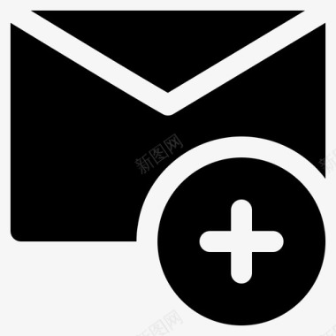 邮件列表添加联系人电子邮件图标