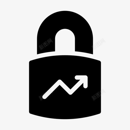 挂锁增长增加svg_新图网 https://ixintu.com 增长 挂锁 增加 保护 安全 黑客 行雕文