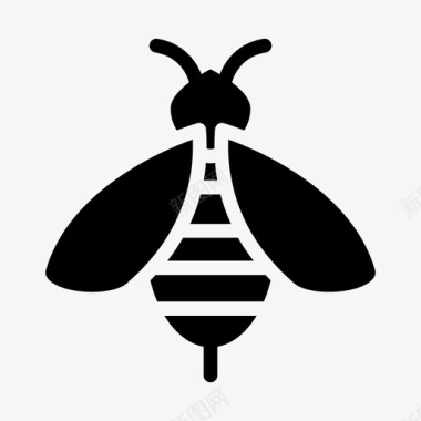 蜜蜂养蜂蜂疗图标