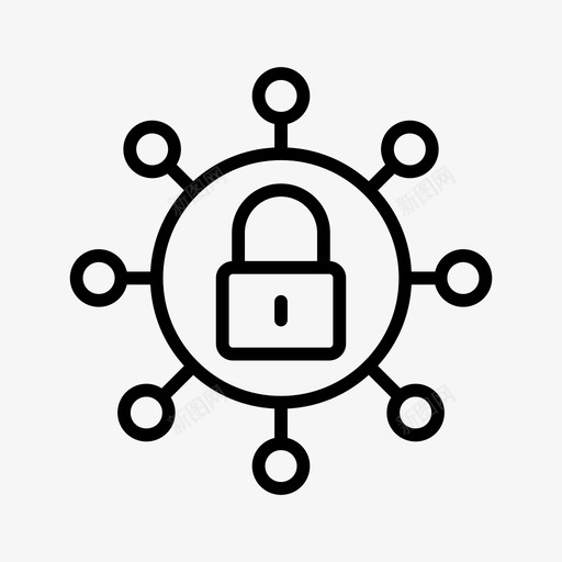 锁共享连接私有svg_新图网 https://ixintu.com 共享 连接 私有 保护 大数 数据线
