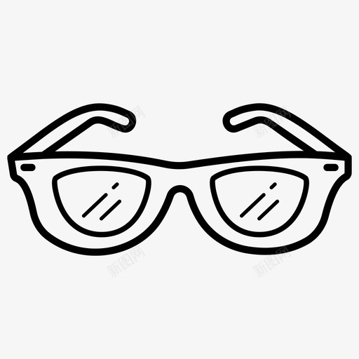 太阳镜眼镜护目镜svg_新图网 https://ixintu.com 眼镜 太阳镜 护目镜 墨镜 彩色 轮廓 图标 标的 集合