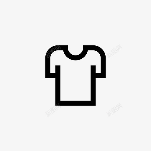 衬衫布料时装svg_新图网 https://ixintu.com 服装 衬衫 布料 时装 款式 线条 符号