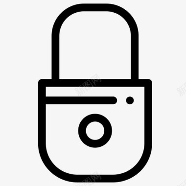 锁定锁定隐私私人图标