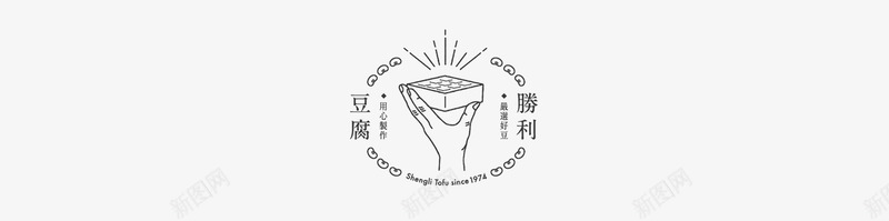 胜利豆腐品牌logo及豆浆瓶包装设计 设计欣赏 第1张集优小站字体png免抠素材_新图网 https://ixintu.com 胜利 豆腐 品牌 豆浆 包装设计 设计欣赏 张集 小站 字体