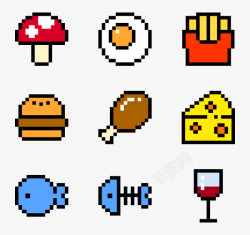 食物图标Icon食物素材