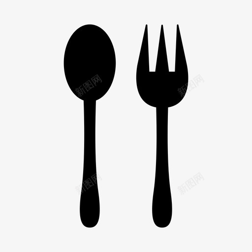 采购产品匙和叉子匙和叉子食物svg_新图网 https://ixintu.com 叉子 采购 产品 食物 厨房 午餐 餐馆 轮廓 雕文