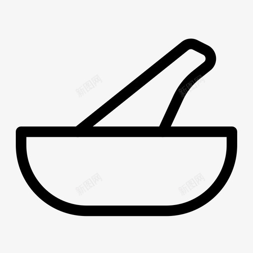 捣碎机设备厨房svg_新图网 https://ixintu.com 捣碎机 设备 厨房 工具 厨房用具