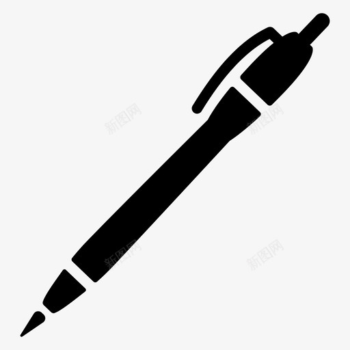 钢笔圆珠笔商务svg_新图网 https://ixintu.com 钢笔 圆珠笔 商务 画画 铅笔 笔画