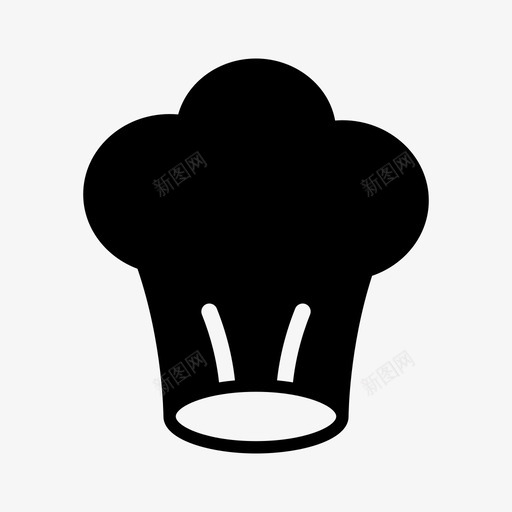 厨师帽厨师长玩具svg_新图网 https://ixintu.com 厨师 厨师长 玩具 轮廓 雕文