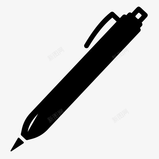 钢笔圆珠笔商务svg_新图网 https://ixintu.com 钢笔 圆珠笔 商务 画画 铅笔 笔画