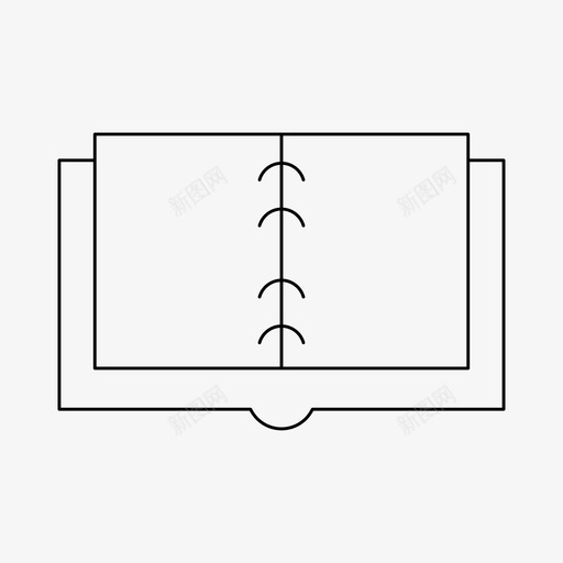 书文学小说svg_新图网 https://ixintu.com 文学小说 阅读 研究 书细 线条