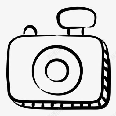 数码相机摄像机摄影图标