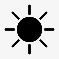 圆圆的太阳太阳阳光圆圆的高清图片