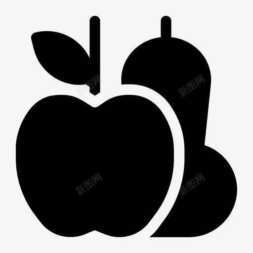苹果果农场收获svg_新图网 https://ixintu.com 苹果 果果 农场 收获 健康 种植 固体