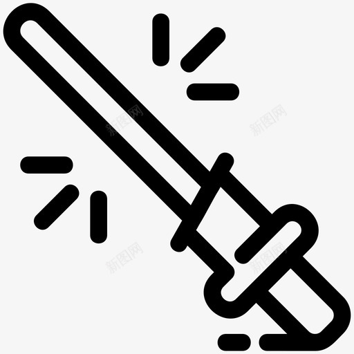 光剑刀锋勇士svg_新图网 https://ixintu.com 光剑 刀锋 勇士 星球大战 武器 运输 运输机 机器 技术