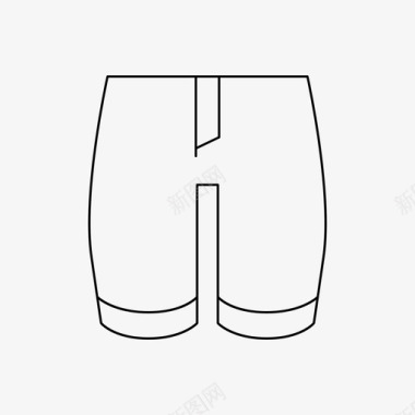 短裤裤子夏天图标