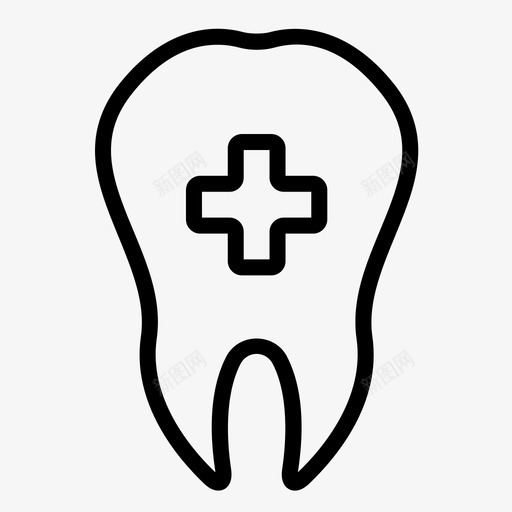牙科清洁牙齿牙科护理svg_新图网 https://ixintu.com 牙科 牙齿 清洁 护理 牙医 磨牙