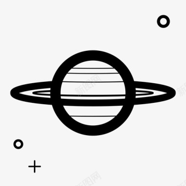 土星光环恒星图标