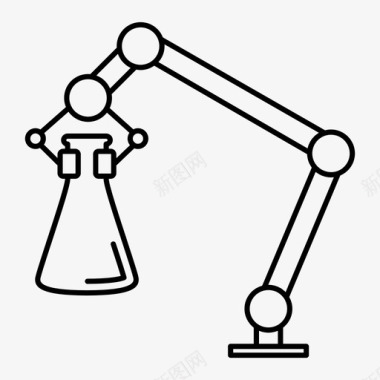 机器人实验室设备管子图标