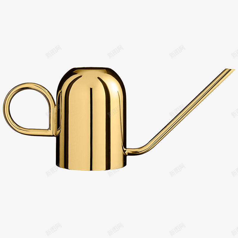 Vivero Watering Can Gold 水壶意品居茶壶png免抠素材_新图网 https://ixintu.com 水壶 意品 茶壶