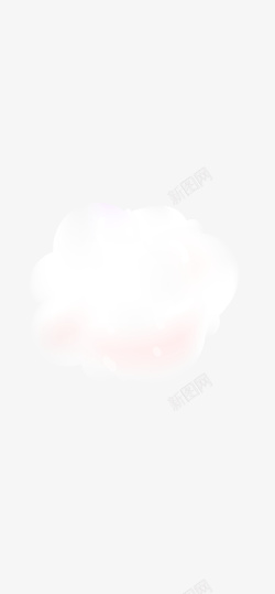 白云透底素材白色的云朵棉花高清图片