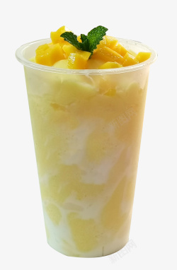 芒果饮品芒果奶昔奶茶高清图片