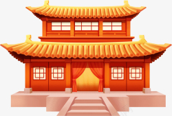 中国中国风古建筑宫殿素材