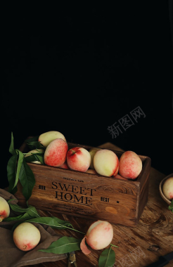美食摄影食欲桃子摄影图片