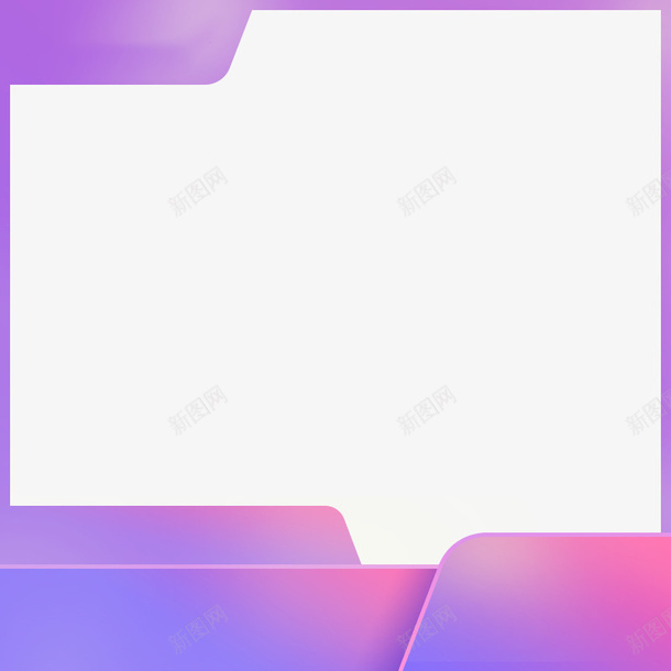 电商主图边框大促模板设计紫色方图png免抠素材_新图网 https://ixintu.com 主图 主图背景框 模板 电商 紫色
