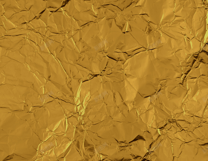 金色的锡箔纸jpg设计背景_新图网 https://ixintu.com 金色 锡箔纸 素材 质感