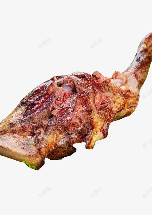美味熟羊腿肉png免抠素材_新图网 https://ixintu.com 熟羊腿肉 美味 烧烤 肉