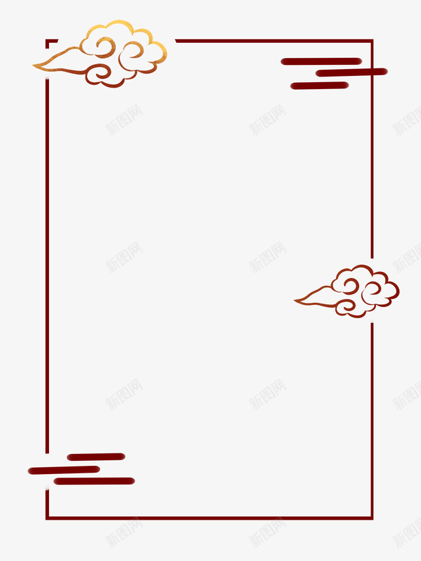 边框元素png免抠素材_新图网 https://ixintu.com 边框 花纹 矢量素材 PNG 免费下载 底纹边框 中国古典风 边框素材 白色 中国风文字框