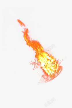 手绘的小火苗燃烧的小火焰小火苗高清图片