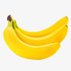 一把香蕉香蕉黄是是撒素材