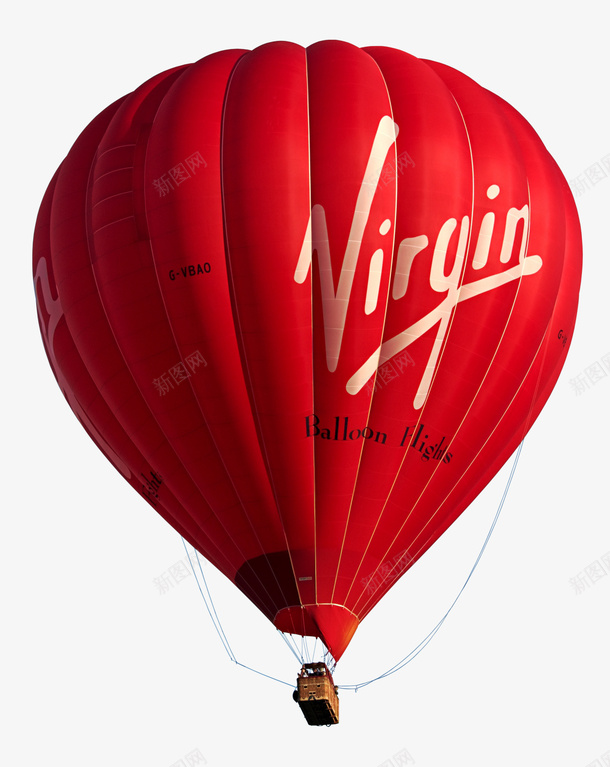 热气球红色漂浮装饰png免抠素材_新图网 https://ixintu.com 漂浮 热气球 空气球 红色 装饰