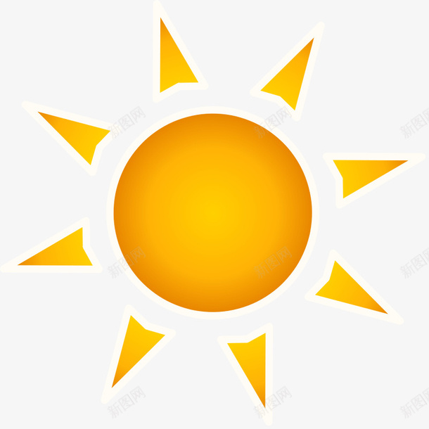 太阳温暖阳光照耀png免抠素材_新图网 https/ixintu.