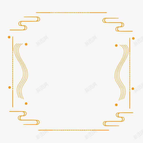 边框素材呢1png免抠素材_新图网 https://ixintu.com 边框 花纹 矢量素材 PNG 免费下载 底纹边框 中国古典风 边框素材 白色 中国风文字框
