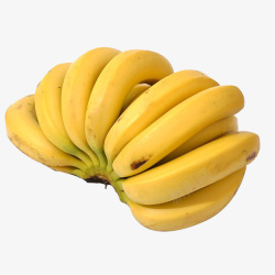 一把香蕉香蕉黄是是素材
