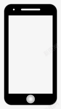 黑色手机边框可修改图标