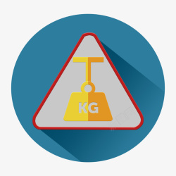 地磅承重承重荷载图标高清图片