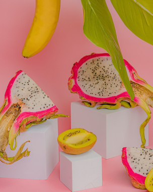 美食摄影香蕉水果摄影图片