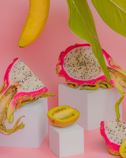 扁平化香蕉水果美食摄影香蕉水果高清图片