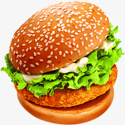 西餐汉堡牛肉堡广告鸡腿堡广高清图片