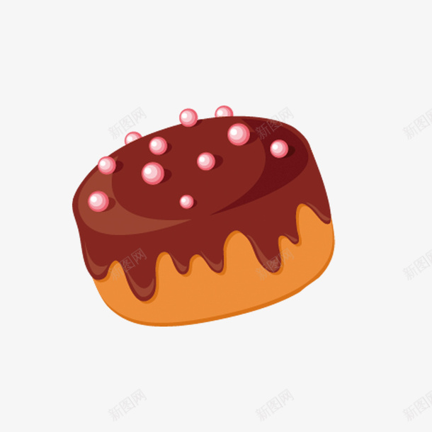 巧克力夹心小蛋糕png免抠素材_新图网 https://ixintu.com 卡通 女孩 玛芬蛋糕 甜品 蛋糕 饼干 马芬蛋糕